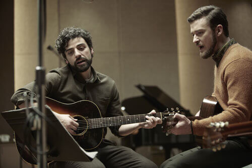 Oscar Isaac and Justin Timberlake Inside Llewyn Davis