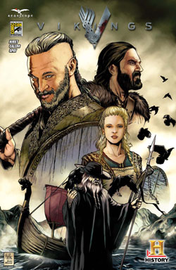 Vikings Comic Con Comic Book Cover