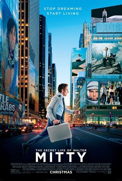 The Secret Life of Walter Mitty New Poster