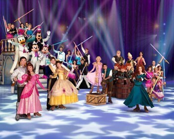 Disney on Ice Rockin Ever After Cast