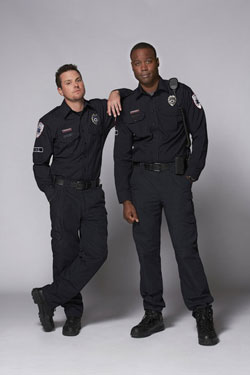 Michael Mosley and Kevin Daniels in Sirens Sirens Cast Photo and Plot