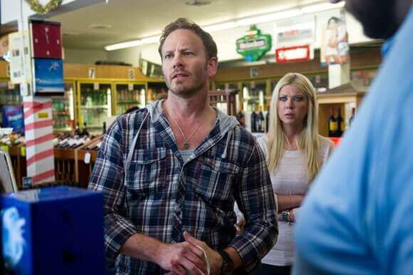 Ian Ziering and Tara Reid star in Sharknado 2