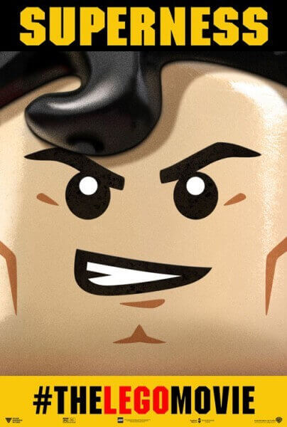 The LEGO Movie Superman Poster