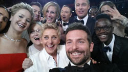 Ellen DeGeneres' Oscar Selfie Breaks Twitter