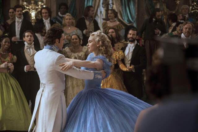 Cinderella Richard Madden and Lily James