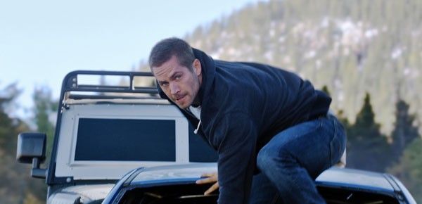 Furious 7 Paul Walker on Car