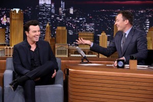 Seth MacFarlane and Jimmy Fallon Play Wheel of Impressions