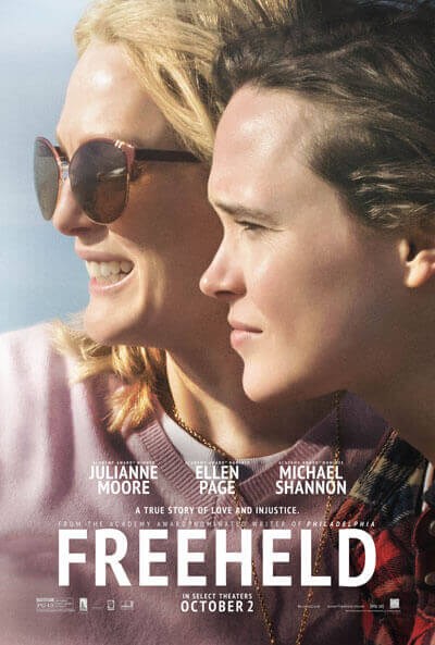 Freeheld Movie Posters with Julianne Moore and Ellen Page