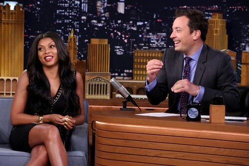 Taraji P Henson and Jimmy Fallon Play Fast Family Feud