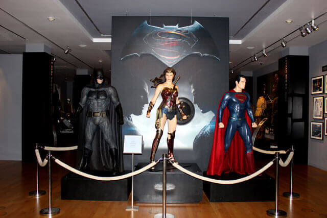 Batman v Superman Costumes and Batmobile