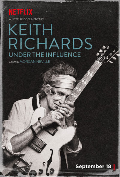 Keith Richards Documentary Trailer and Poster
