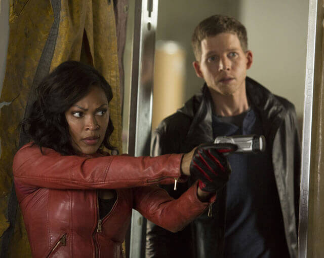 Minority Report Meagan Good and Stark Sands Photo