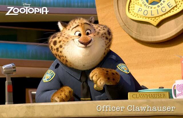 Zootopia Detective Benjamin Clawhauser