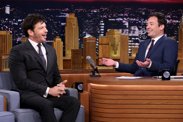 Harry Connick Jr and Jimmy Fallon