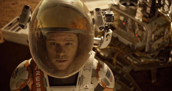 Matt Damon The Martian Astronaut Scene