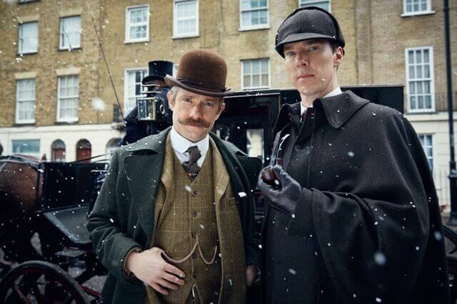 Martin Freeman Benedict Cumberbatch Sherlock The Abominable Bride