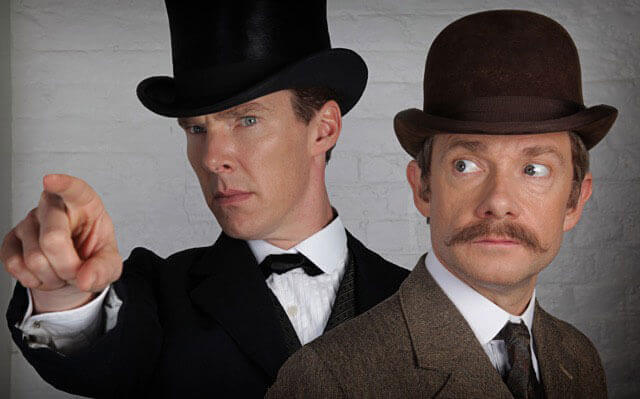 Sherlock Special Benedict Cumberbatch and Martin Freeman