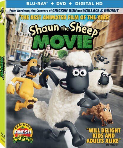 Shaun the Sheep Blu-ray Cover