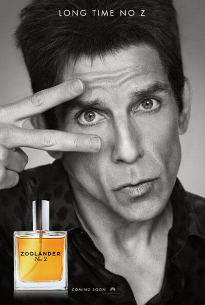 Ben Stiller Zoolander 2 Poster