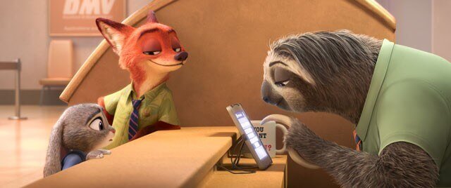 Zootopia Bunny, Fox and Sloth