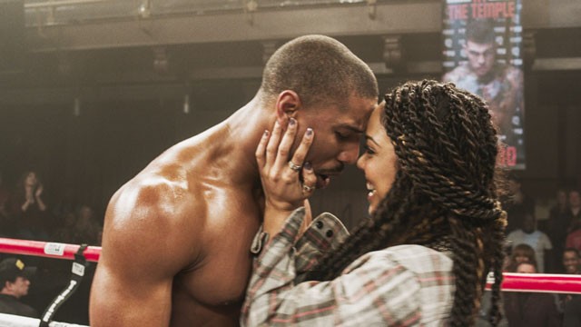 Michael B Jordan, Tessa Thompson in Creed