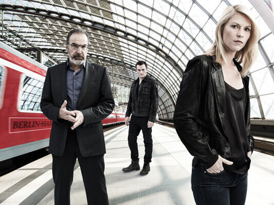 Homeland Mandy Patinkin, Rupert Friend, Claire Danes