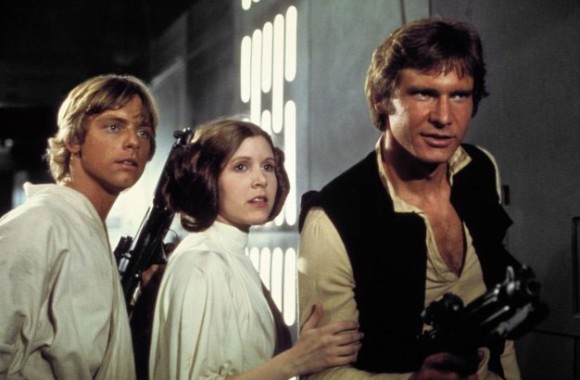 Star Wars Luke, Leia and Han