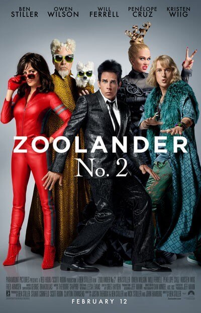 Zoolander 2 Cast Poster