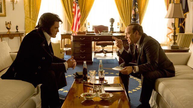 Michael Shannon Kevin Spacey in Elvis & Nixon