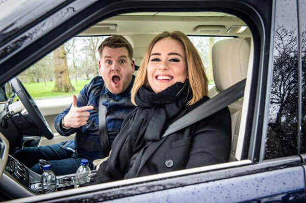 Adele and James Corden Carpool Karaoke