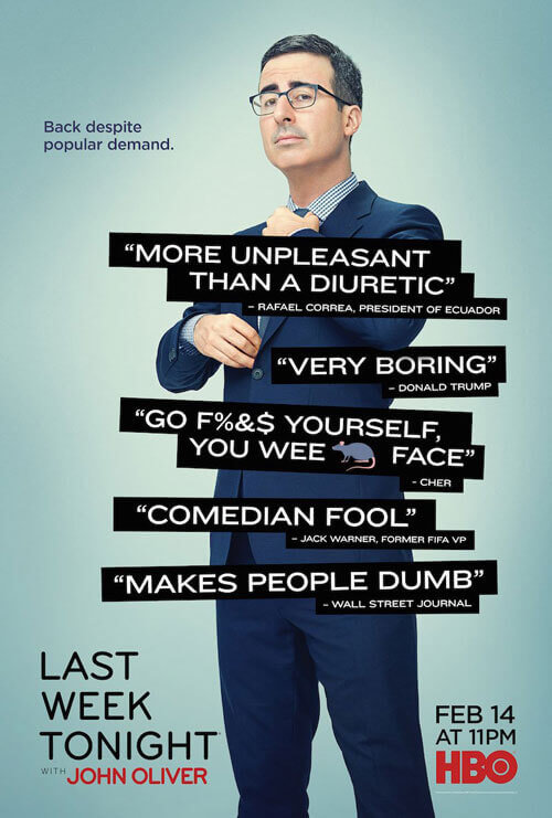 Last Week Tonight Season 3 Poster