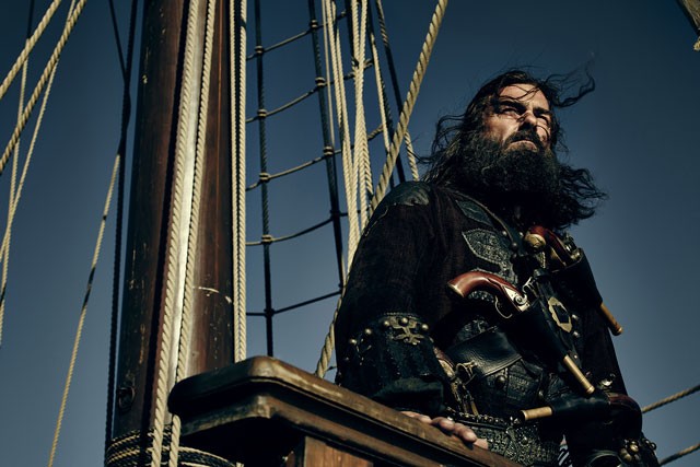 Ray Stevenson as Blackbeard in Black Sails