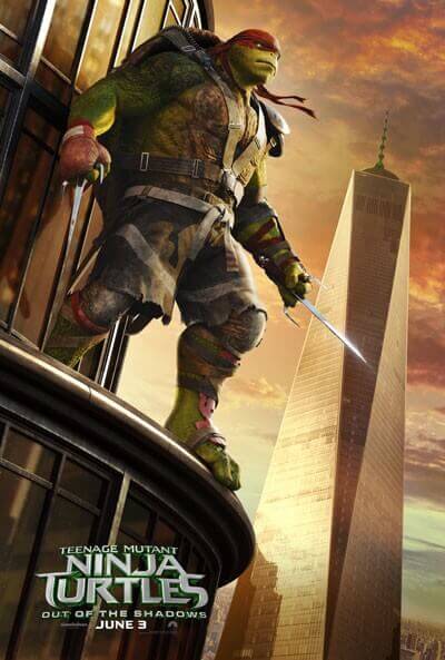 TMNT2 Raphael Poster
