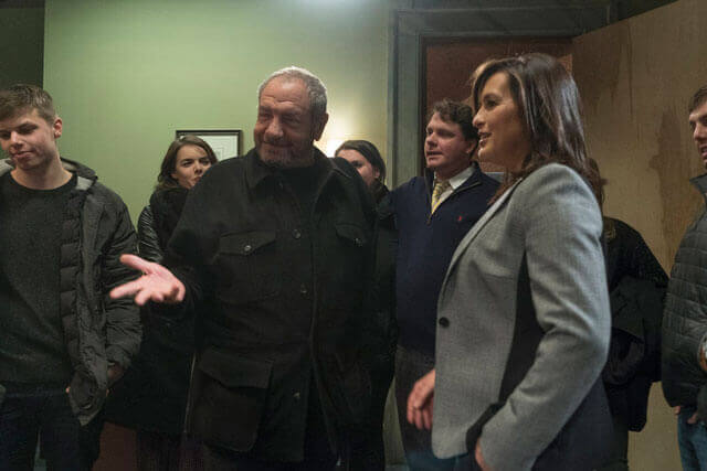Dick Wolf and Mariska Hargitay