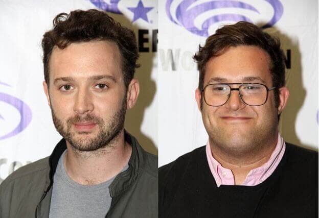 Eddie Kaye Thomas and Ari Stidham at WonderCon