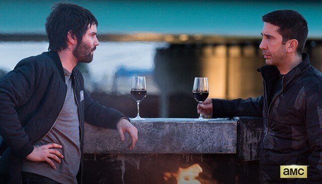 Jim Sturgess and David  Schwimmer in Feed the Beast