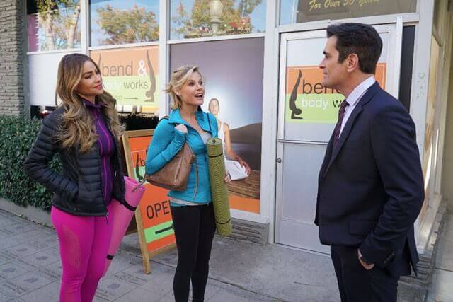 Sofia Vergara, Ty Burrell and Julie Bown in Modern Family