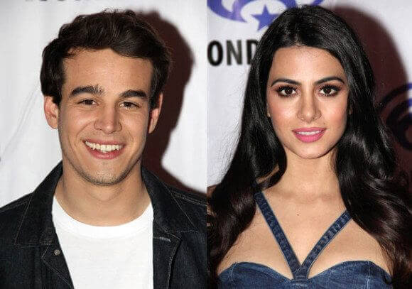 Shadowhunters' Alberto Rosende and Emeraude Toubia at WonderCon