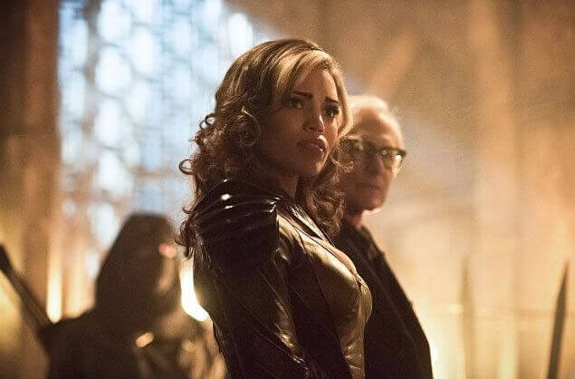 Ciara Renee and Victor Garber in Legends of Tomorrow