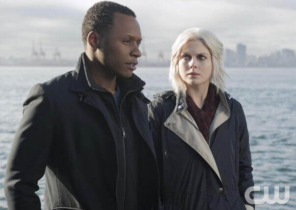 iZombie Malcolm Goodwin and Rose McIver