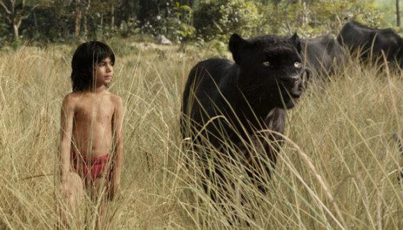 Jungle Book Neel Sethi and Bagheera