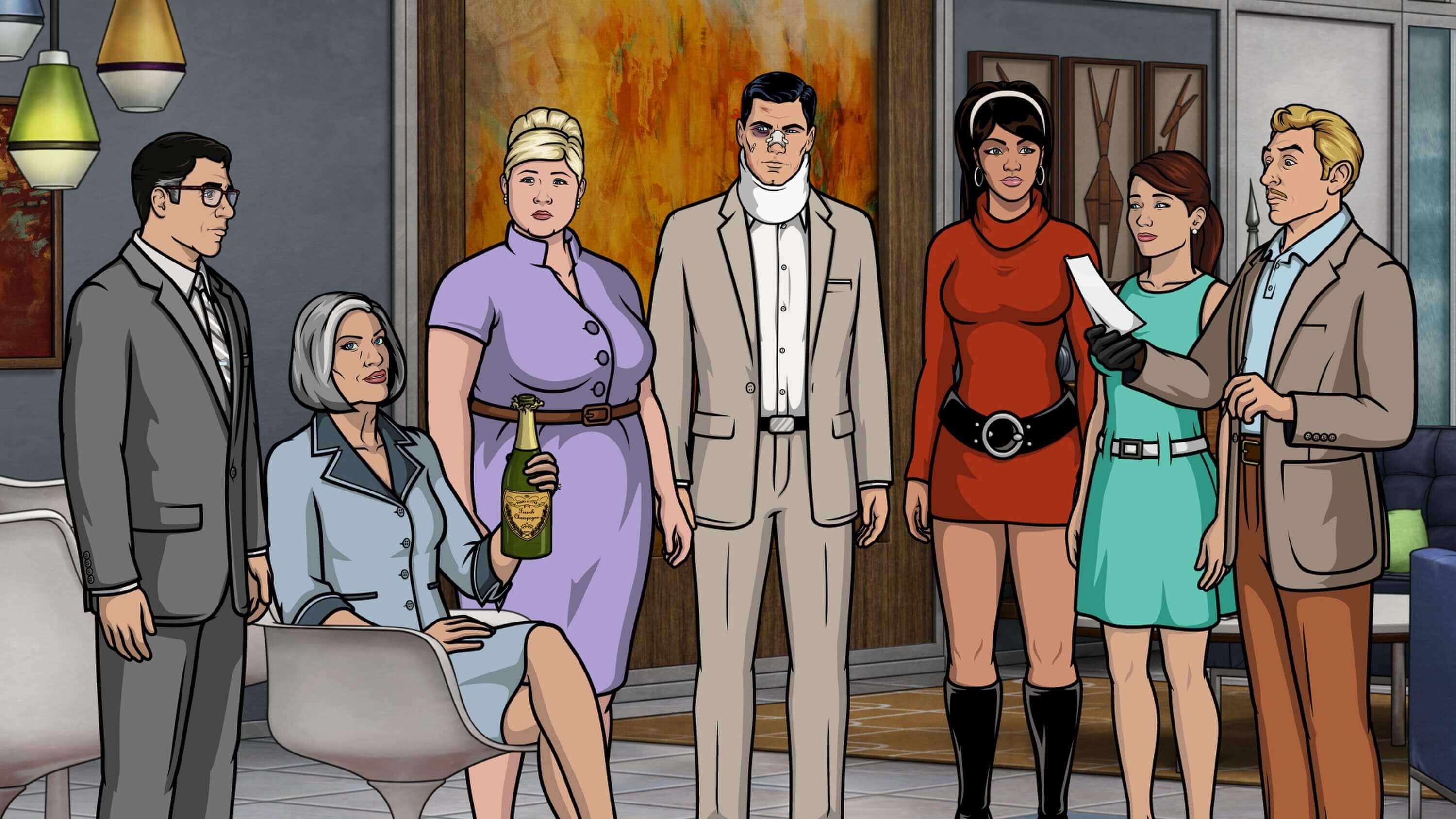 Archer Chararacters Season 7