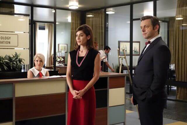 Masters of Sex Lizzy Caplan, Michael Sheen and Annaleigh Ashford