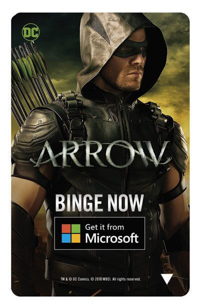 Arrow Comic Con Keycard