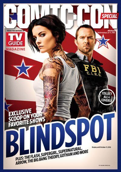 Blindspot TV Guide Comic Con Cover