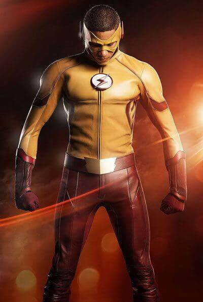Keiynan Lonsdale as Kid Flash as The Flash in Season 3