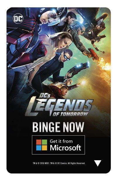 Legends of Tomorrow Comic Con Keycard