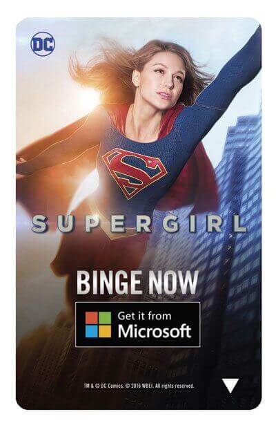 Supergirl Comic Con Keycard