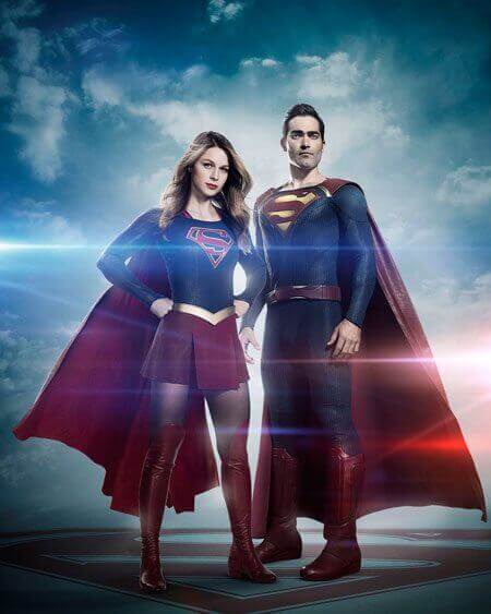 Supergirl and Superman First Photo