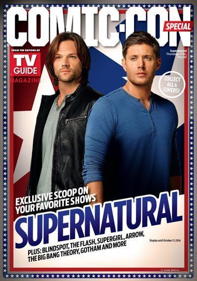 Supernatural TV Guide Comic Con Cover